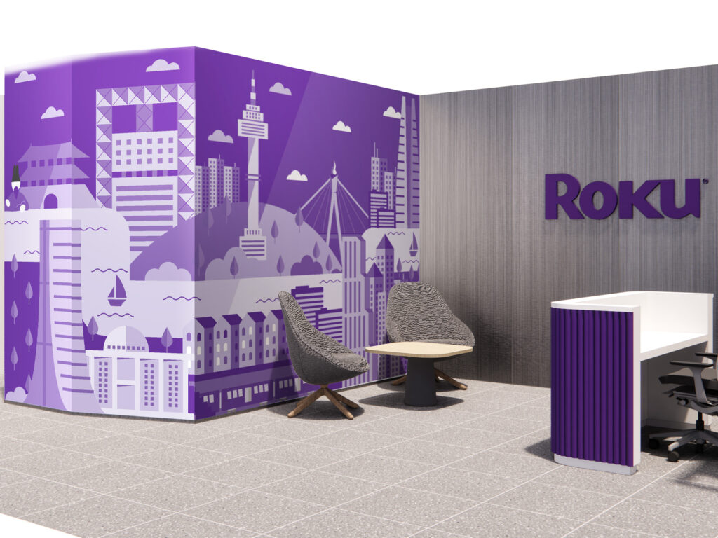 ROKU OFFICE DECORATION